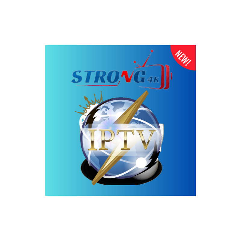 ABONNEMENT IPTV STRONG 4K TV VOD